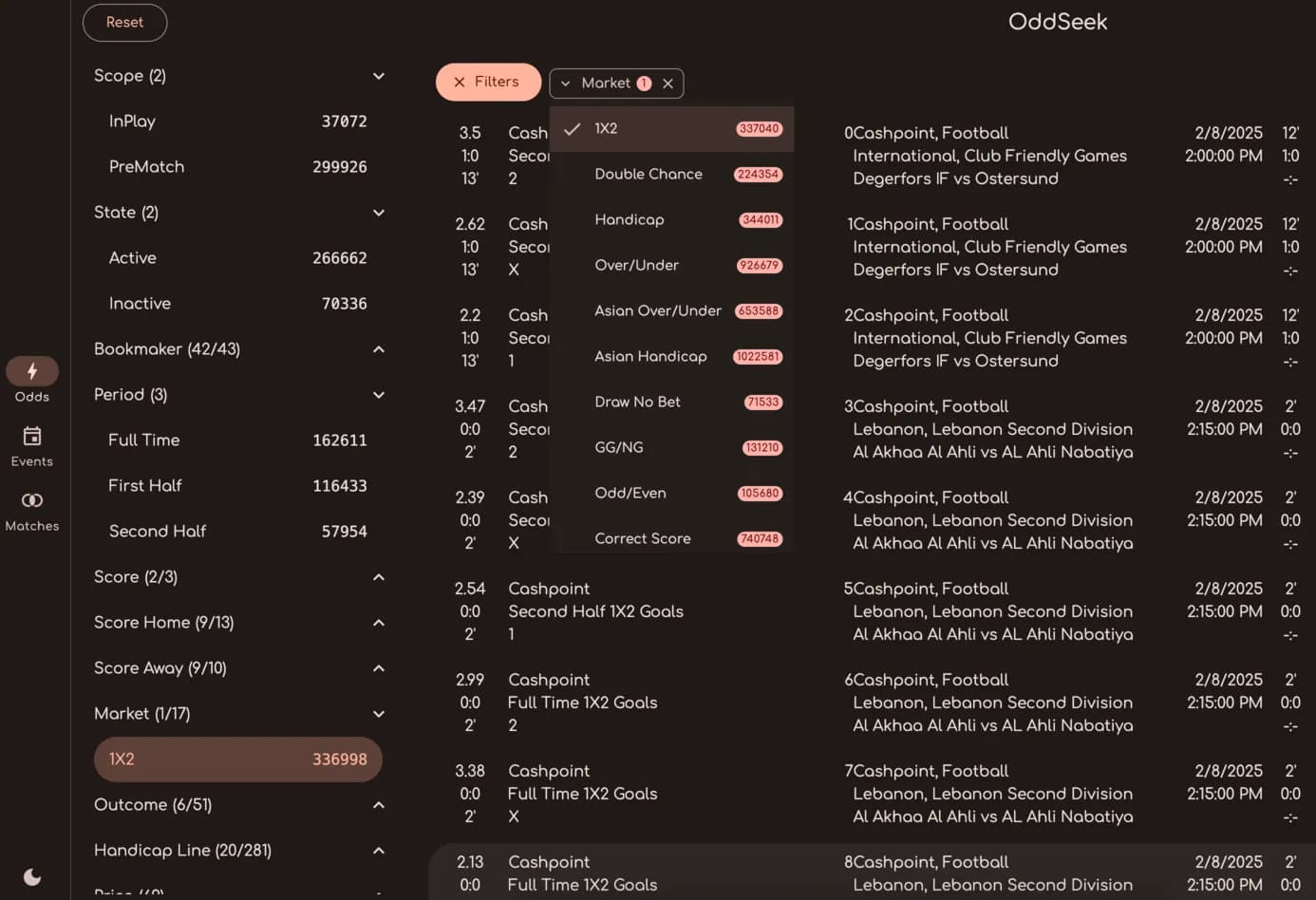 OddSeek Preview